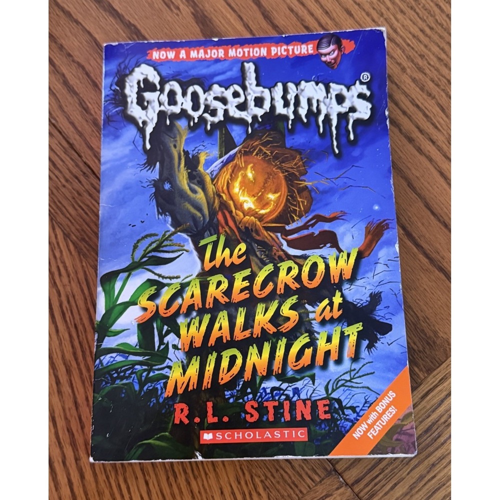 The Scarecrow Walks at Midnight Goosebumps Paperback Book By R.L. Stine